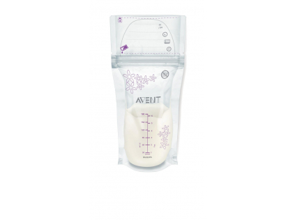 Breast milk storage bags SCF603/25